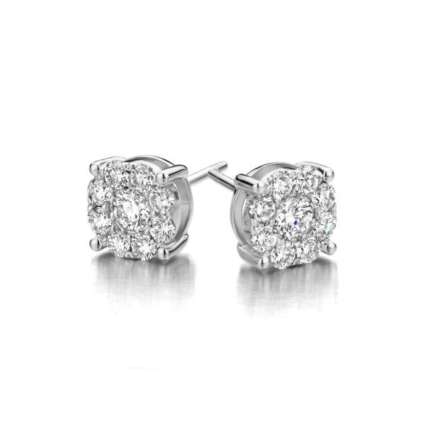 Diamond earrings